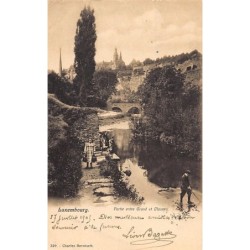 Rare collectable postcards of Luxembourg. Vintage Postcards of Luxembourg