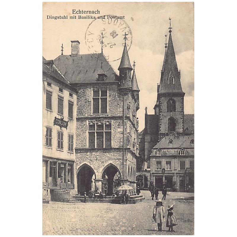 Rare collectable postcards of Luxembourg. Vintage Postcards of Luxembourg