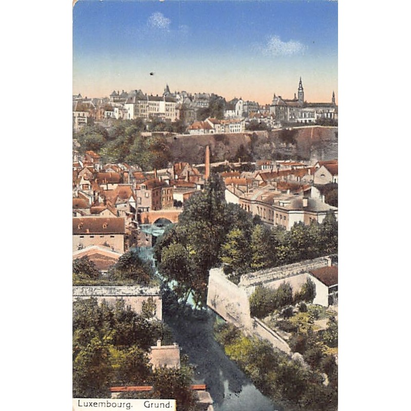 Rare collectable postcards of Luxembourg. Vintage Postcards of Luxembourg