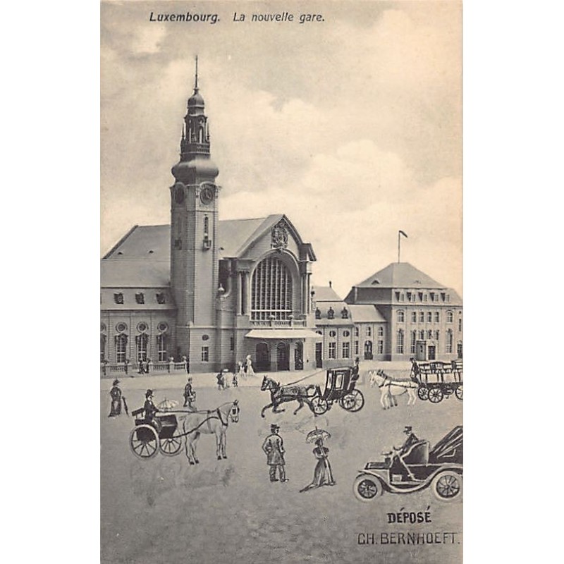 Rare collectable postcards of Luxembourg. Vintage Postcards of Luxembourg