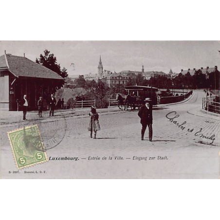 Rare collectable postcards of Luxembourg. Vintage Postcards of Luxembourg