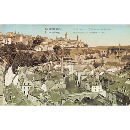 Rare collectable postcards of Luxembourg. Vintage Postcards of Luxembourg