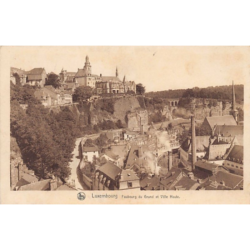 Rare collectable postcards of Luxembourg. Vintage Postcards of Luxembourg
