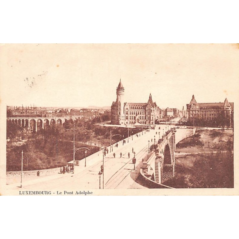 Rare collectable postcards of Luxembourg. Vintage Postcards of Luxembourg