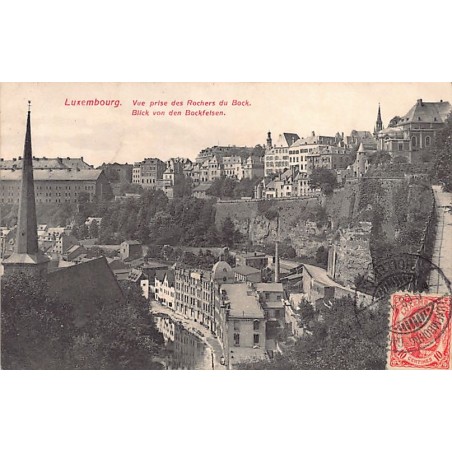 Rare collectable postcards of Luxembourg. Vintage Postcards of Luxembourg
