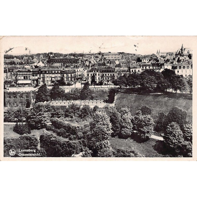 Rare collectable postcards of Luxembourg. Vintage Postcards of Luxembourg