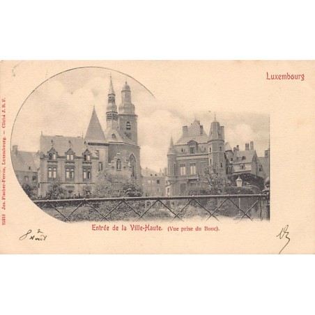 Rare collectable postcards of Luxembourg. Vintage Postcards of Luxembourg