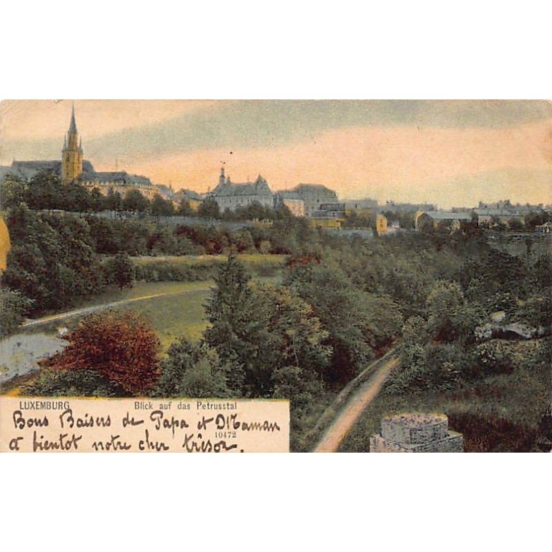 Rare collectable postcards of Luxembourg. Vintage Postcards of Luxembourg