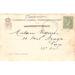 Rare collectable postcards of Luxembourg. Vintage Postcards of Luxembourg