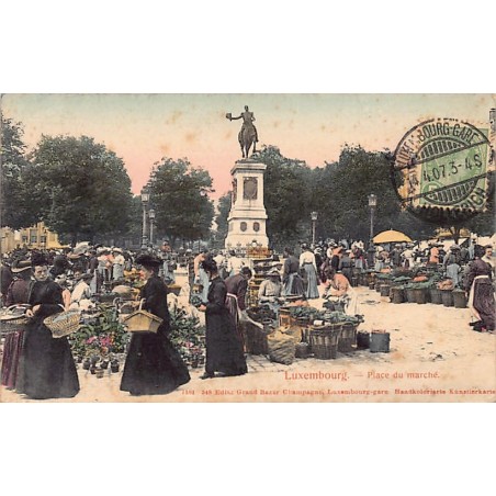 Rare collectable postcards of Luxembourg. Vintage Postcards of Luxembourg