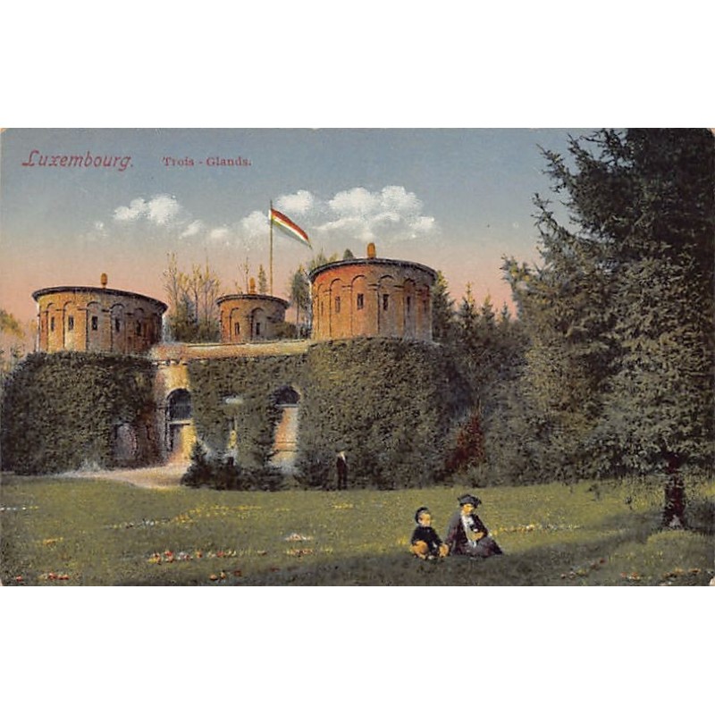 Rare collectable postcards of Luxembourg. Vintage Postcards of Luxembourg