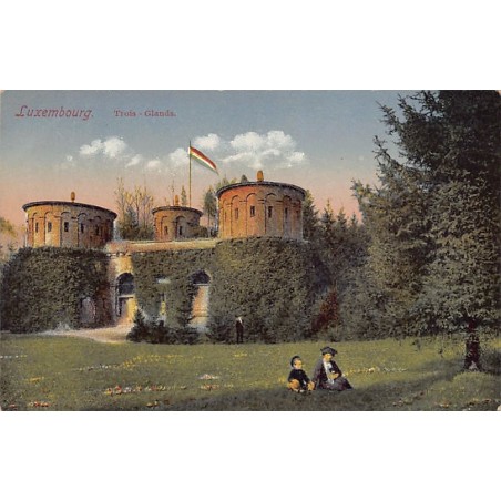 Rare collectable postcards of Luxembourg. Vintage Postcards of Luxembourg
