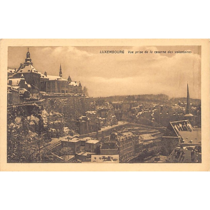 Rare collectable postcards of Luxembourg. Vintage Postcards of Luxembourg