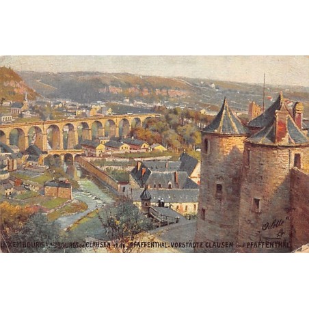 Rare collectable postcards of Luxembourg. Vintage Postcards of Luxembourg