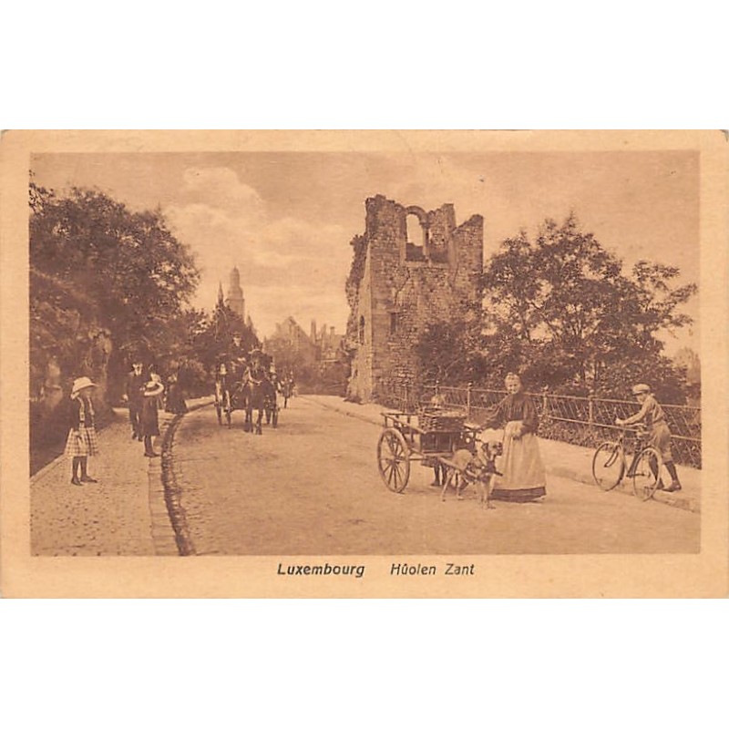 Rare collectable postcards of Luxembourg. Vintage Postcards of Luxembourg