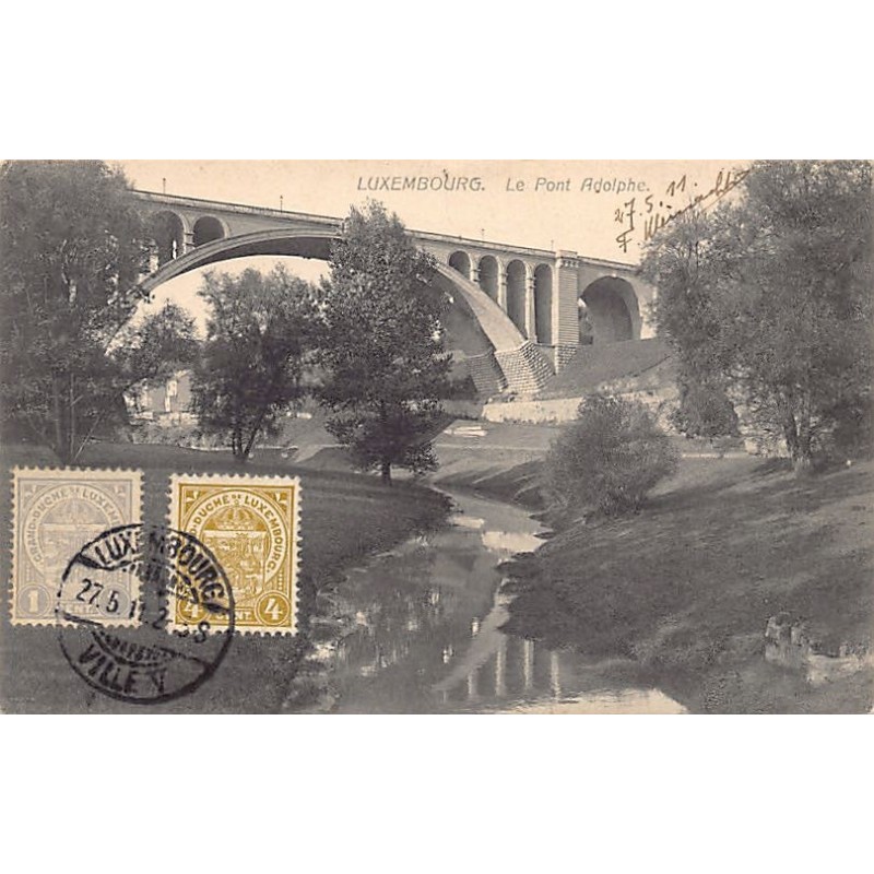 Rare collectable postcards of Luxembourg. Vintage Postcards of Luxembourg