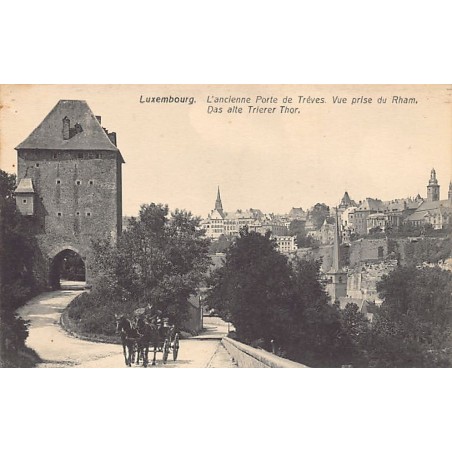 Rare collectable postcards of Luxembourg. Vintage Postcards of Luxembourg