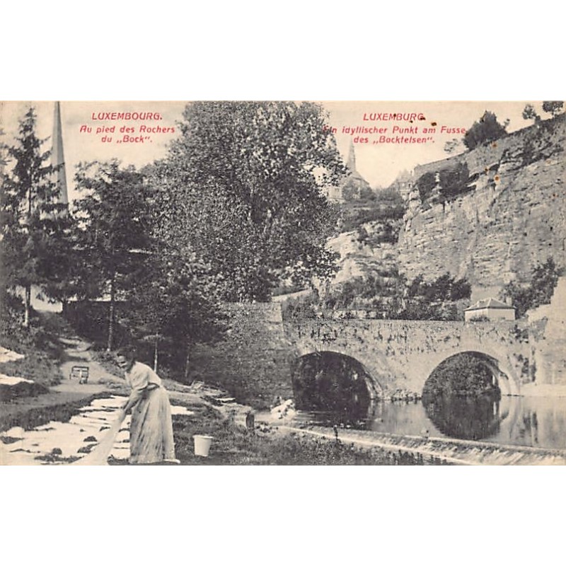 Rare collectable postcards of Luxembourg. Vintage Postcards of Luxembourg
