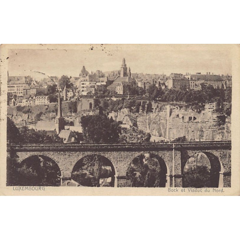 Rare collectable postcards of Luxembourg. Vintage Postcards of Luxembourg
