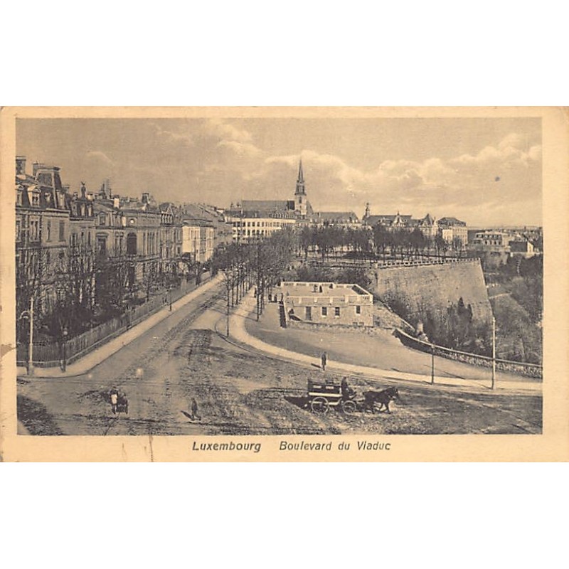 Rare collectable postcards of Luxembourg. Vintage Postcards of Luxembourg