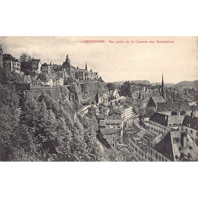 Rare collectable postcards of Luxembourg. Vintage Postcards of Luxembourg