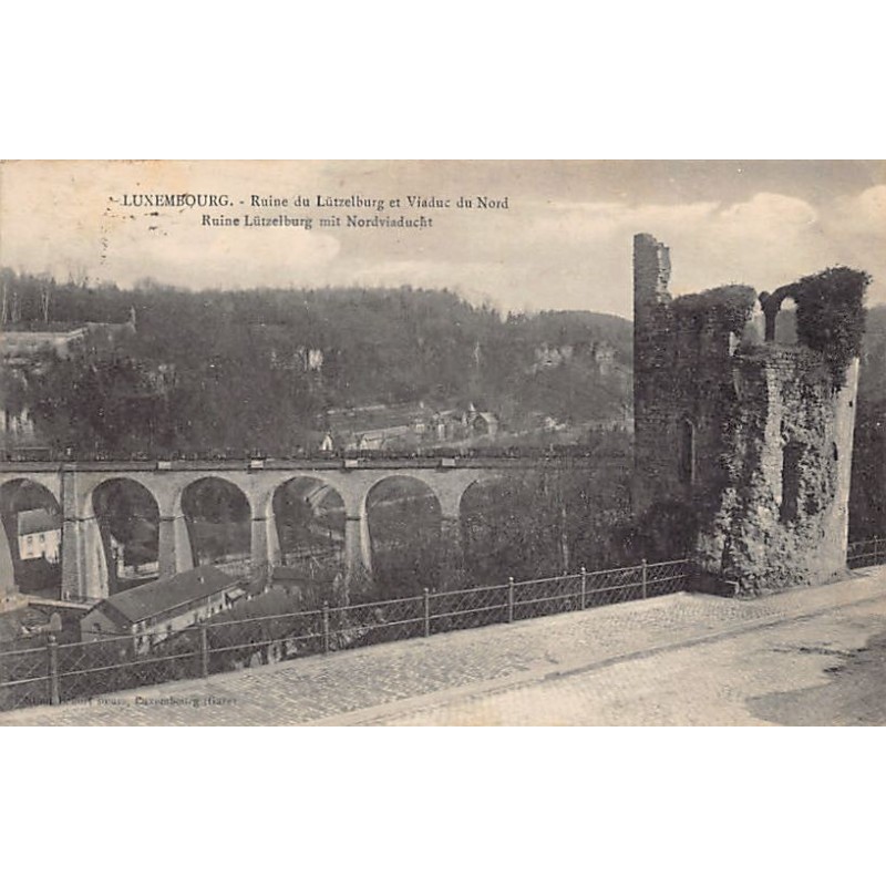 Rare collectable postcards of Luxembourg. Vintage Postcards of Luxembourg