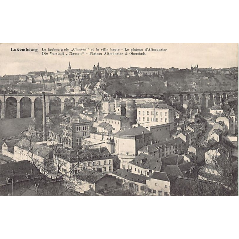 Rare collectable postcards of Luxembourg. Vintage Postcards of Luxembourg
