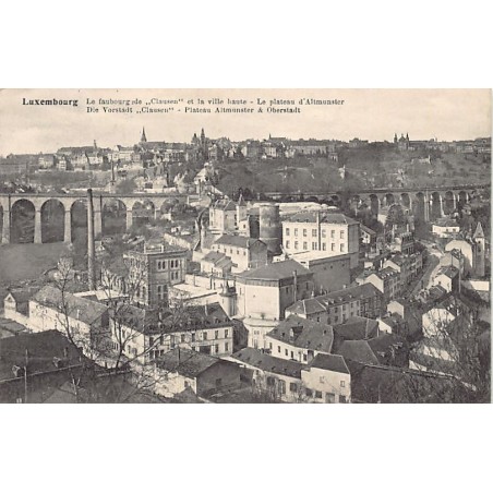 Rare collectable postcards of Luxembourg. Vintage Postcards of Luxembourg