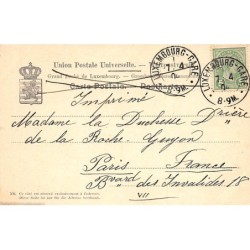 Rare collectable postcards of Luxembourg. Vintage Postcards of Luxembourg