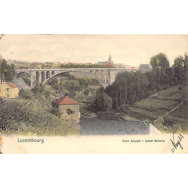 Rare collectable postcards of Luxembourg. Vintage Postcards of Luxembourg