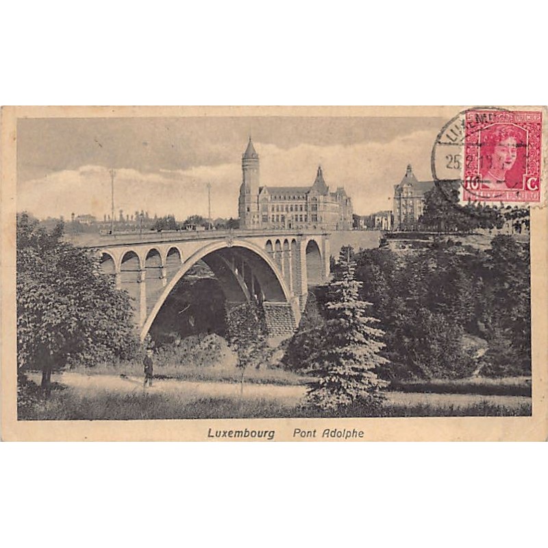 Rare collectable postcards of Luxembourg. Vintage Postcards of Luxembourg