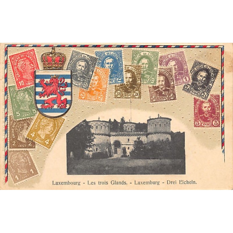 Rare collectable postcards of Luxembourg. Vintage Postcards of Luxembourg