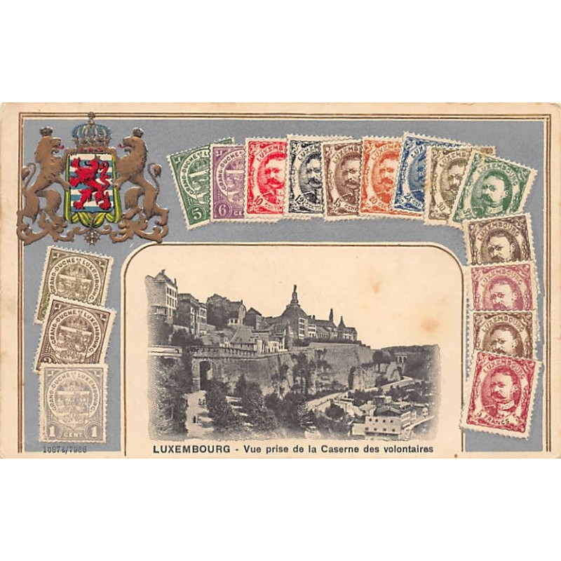 Rare collectable postcards of Luxembourg. Vintage Postcards of Luxembourg