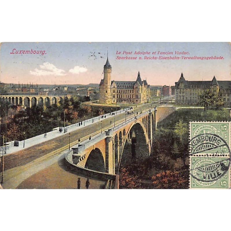Rare collectable postcards of Luxembourg. Vintage Postcards of Luxembourg