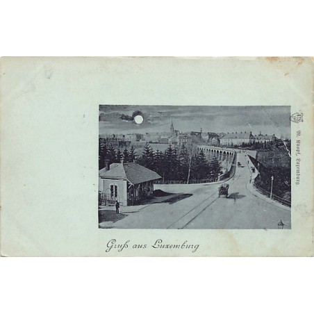 Rare collectable postcards of Luxembourg. Vintage Postcards of Luxembourg