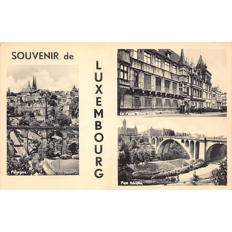 Rare collectable postcards of Luxembourg. Vintage Postcards of Luxembourg