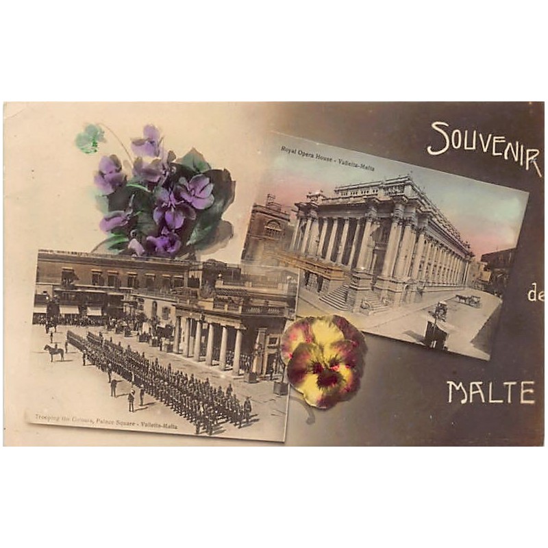 Rare collectable postcards of Malta. Vintage Postcards of Malta