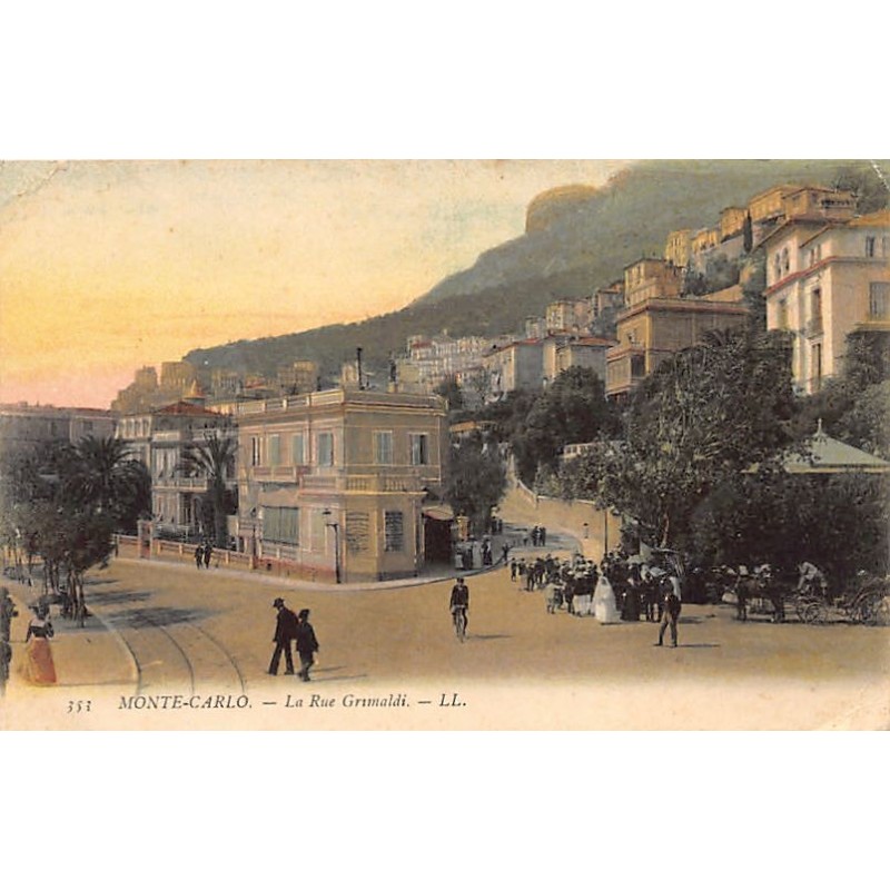 Rare collectable postcards of Monaco. Vintage Postcards of Monaco