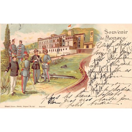 Rare collectable postcards of Monaco. Vintage Postcards of Monaco