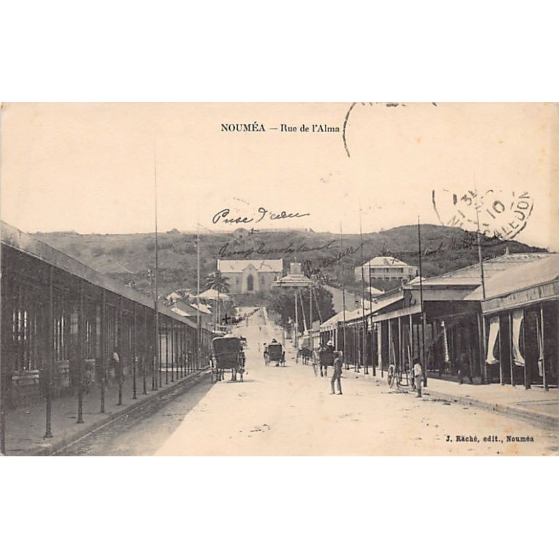 Rare collectable postcards of New Caledonia. Vintage Postcards of New Caledonia