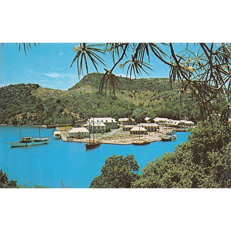 Rare collectable postcards of Antigua. Vintage Postcards of Antigua