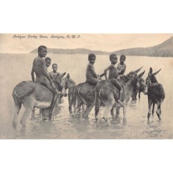 Rare collectable postcards of Antigua. Vintage Postcards of Antigua