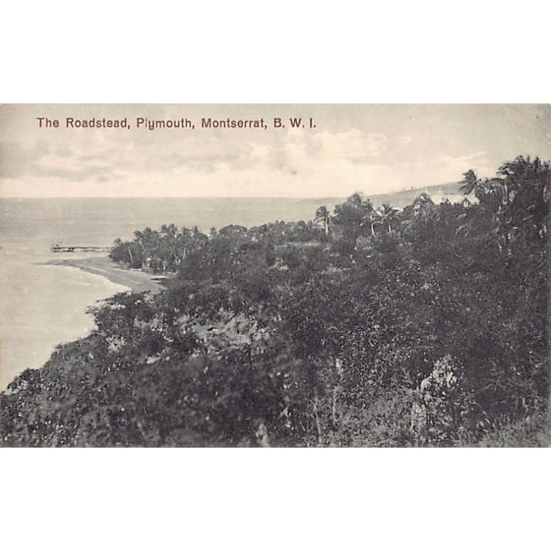Rare collectable postcards of Montserrat. Vintage Postcards of Montserrat