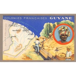 Rare collectable postcards of French Guiana. Vintage Postcards of French Guiana