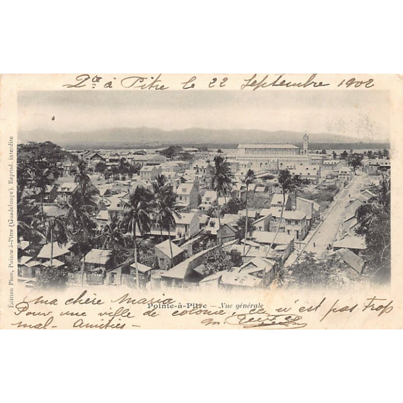 Rare collectable postcards of Guadeloupe. Vintage Postcards of Guadeloupe