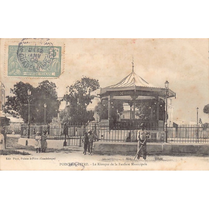 Rare collectable postcards of Guadeloupe. Vintage Postcards of Guadeloupe