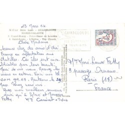 Rare collectable postcards of Guadeloupe. Vintage Postcards of Guadeloupe