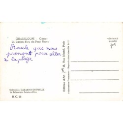 Rare collectable postcards of Guadeloupe. Vintage Postcards of Guadeloupe