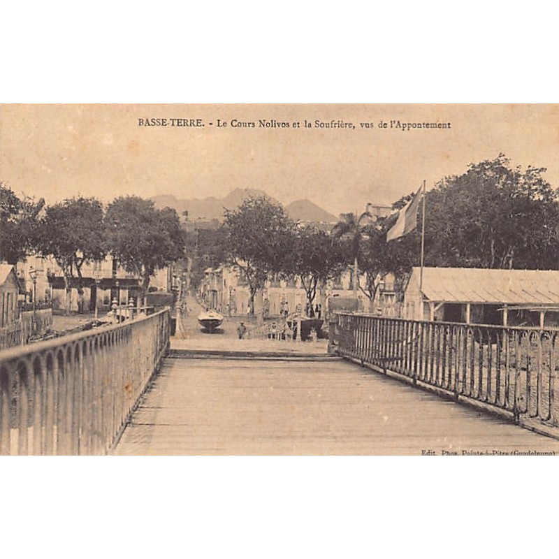 Rare collectable postcards of Guadeloupe. Vintage Postcards of Guadeloupe