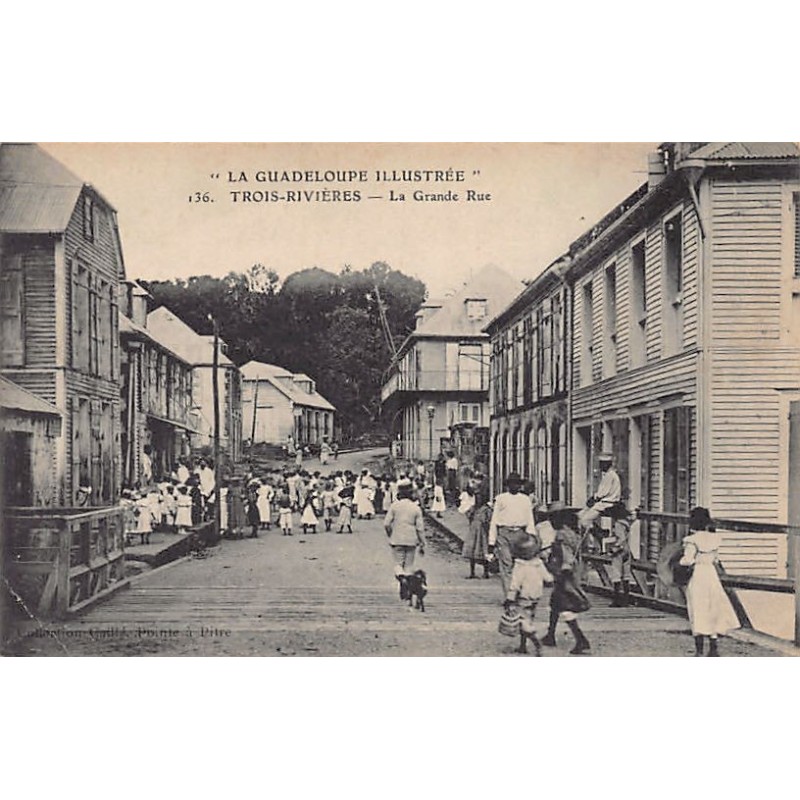 Rare collectable postcards of Guadeloupe. Vintage Postcards of Guadeloupe